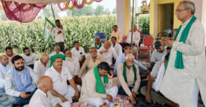 Farmer protest